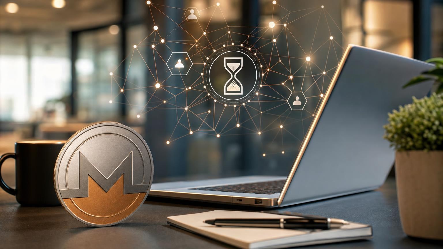 Peta alur transaksi Monero dari dompet pengirim, mempool, konfirmasi blok, hingga pencatatan deposit oleh layanan pertukaran